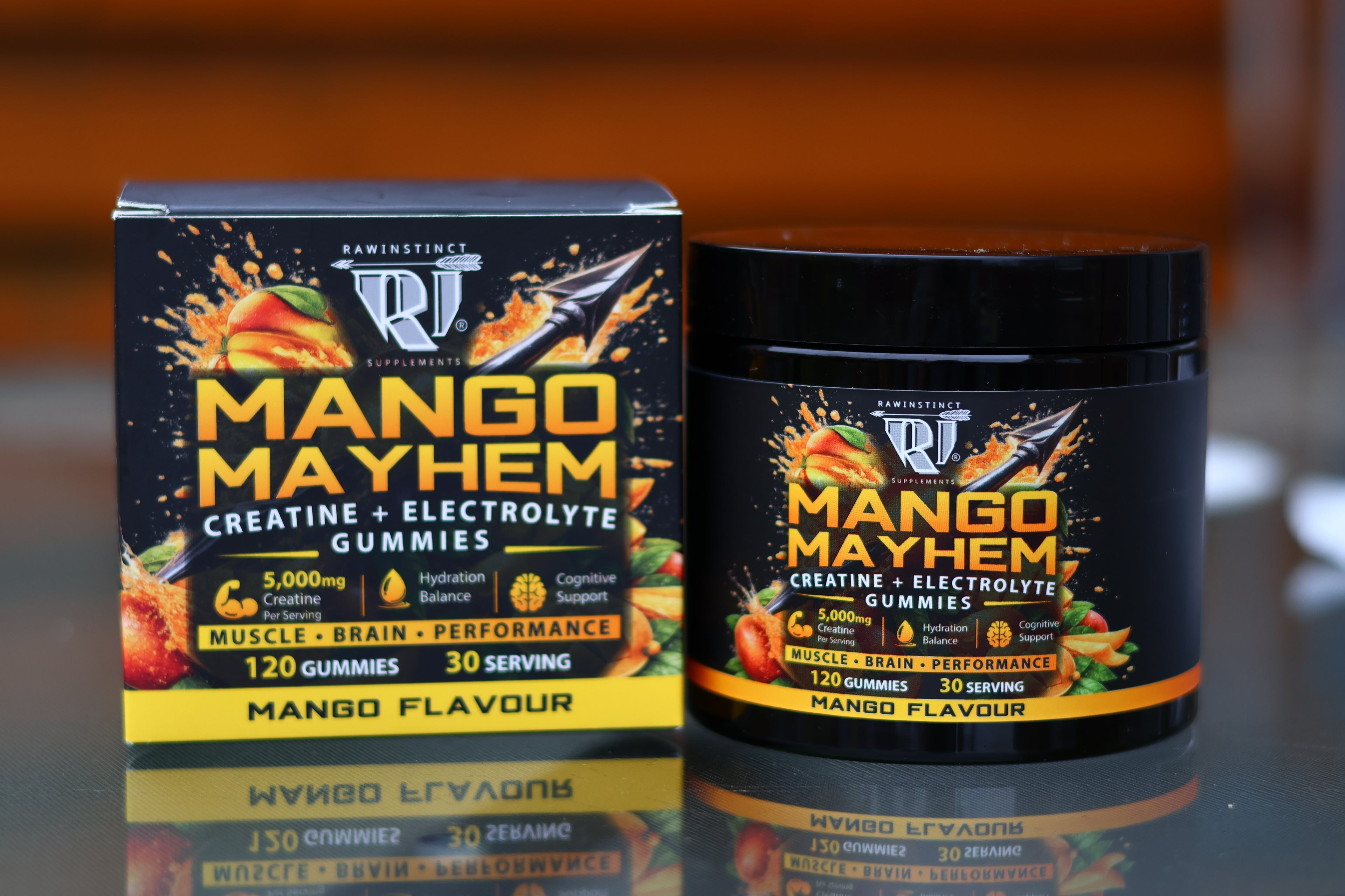 🥭 Mango Mayhem - Creatine Gummys